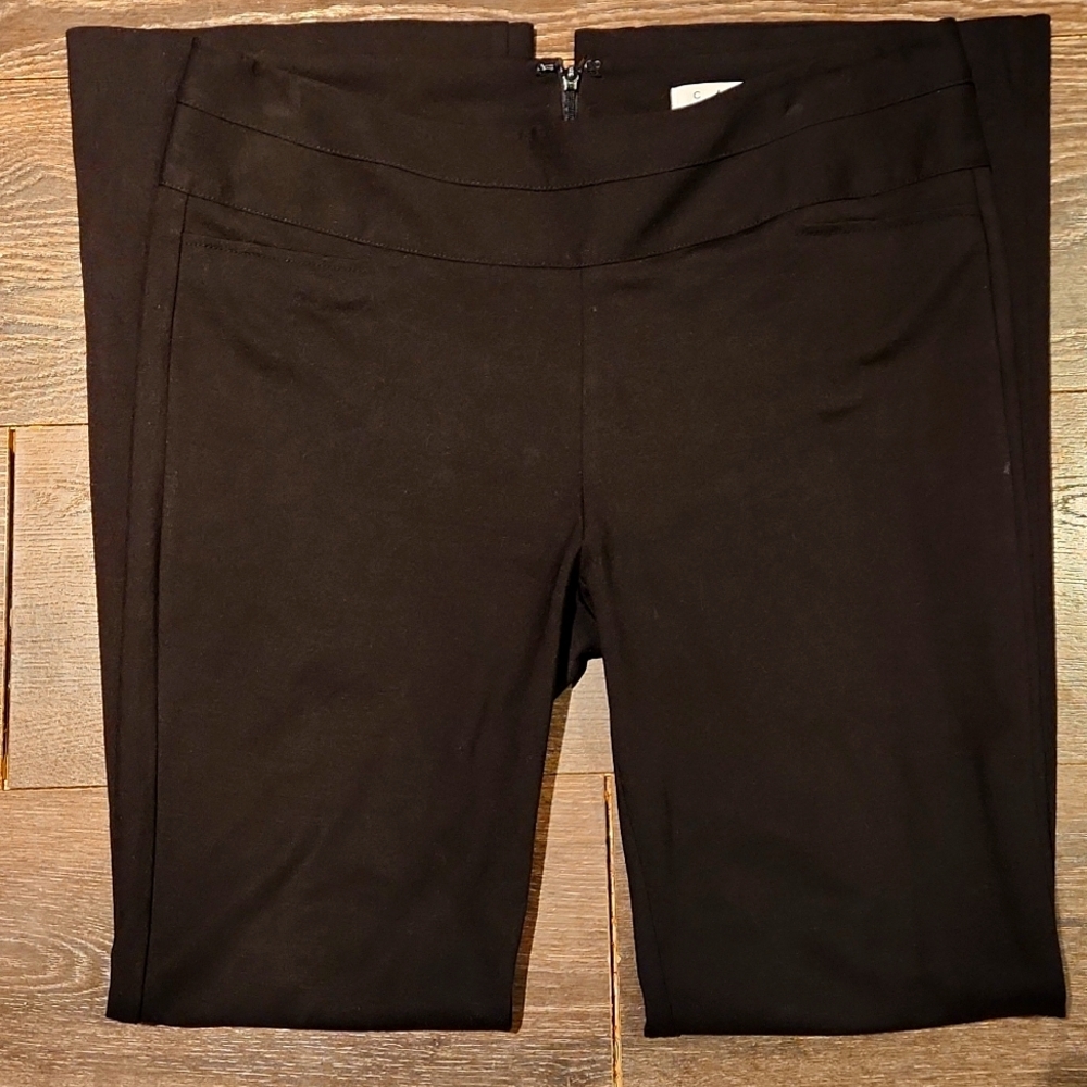 ❤️ CABI HIGH RISE PONTE KNIT FLARE TROUSERS / PANTS, 10 (30)